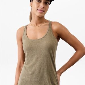 Athleta Getaway Linen Blend Tank
